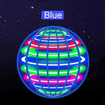 AFlying Ball, Automatic Spinning Ball, LED Dazzling Lights, Floating Magic, Fan, UFO Flying Machine, Toy Gift, Game, Sports Ball