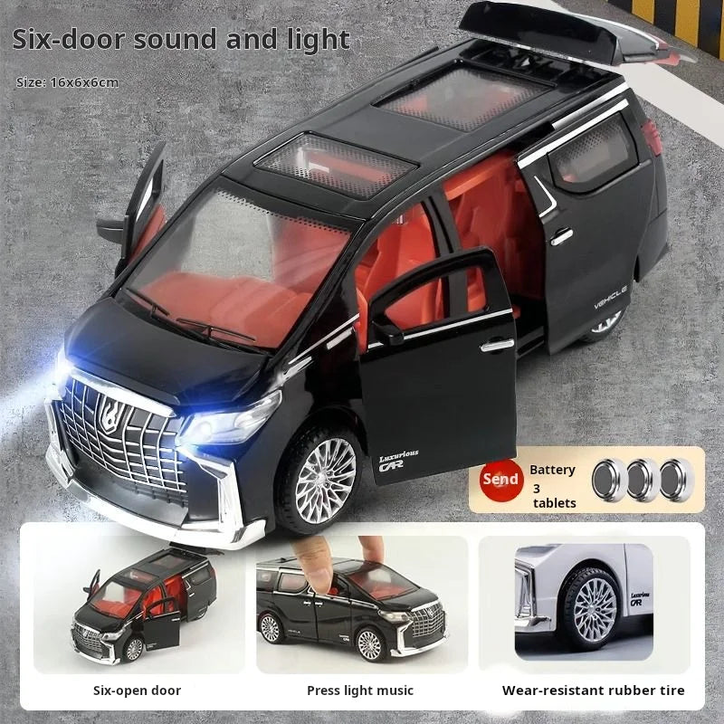 1:32 Mini Car Diecast Ambulance Fire-Truck Policecar Model Sound And Light Vehicle Simulation Collection Gifts Toys