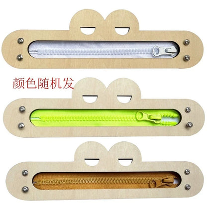DIY Montessori  Busy Board Material Accessories Pipe Roller Teaching Aid Early Education Learning Skill Toy Part Wooden Toy Gift