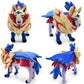 Pokemon Plush Shiny Gyarados Charizard Mega Rayquaza Hisuian Zorua Ho-Oh Lucario Butterfree Anime Stuffed Peluche Kids Xmas Gift