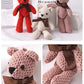 16cm Soft Stuffed Pineapple Bear Plush Toys Mini Teddy Bear Dolls Toy Small Gift for Party Wedding Keychain Bag Pendant Toy Gift