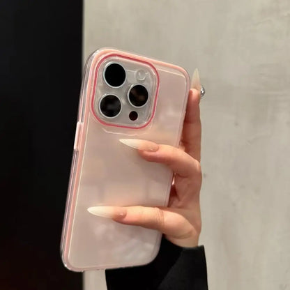 Fashion Candy Shockproof Silicone Bumper Phone Case For iPhone 18 17 16 Pro Max 15 14 13 12 11 XS X XR 16E 7 8 16 Plus Air Cover