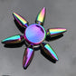 1 piece set colorful fidget spinner for adults zinc alloy stress relief toy office anxiety relief stress relief leisure gift