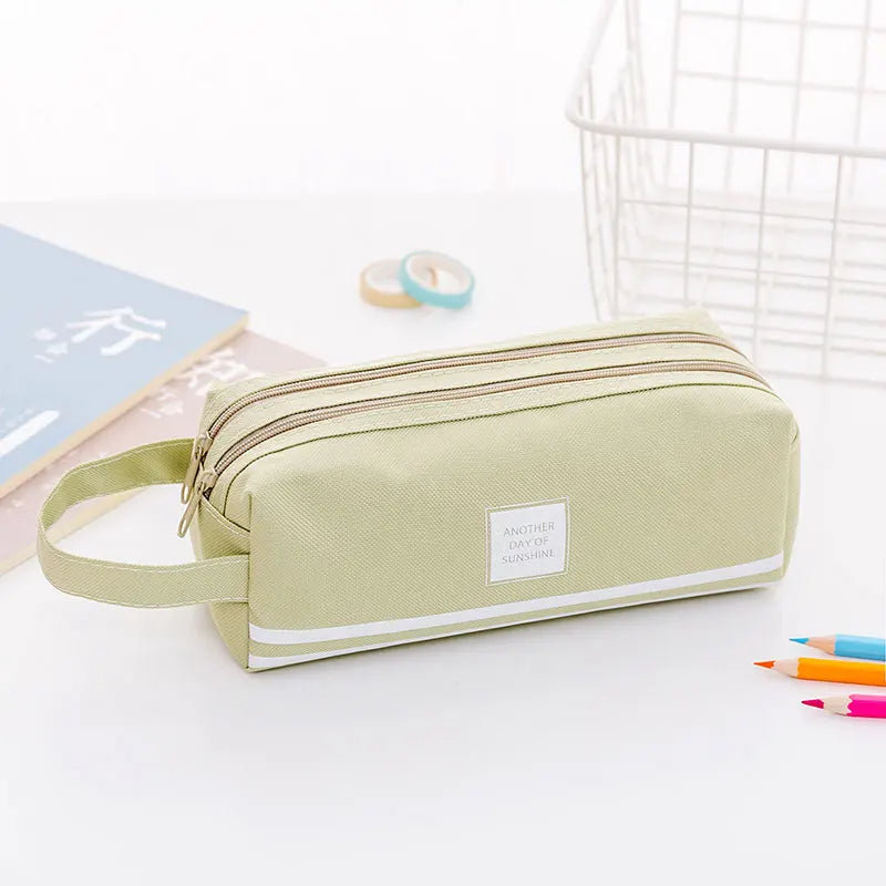 Large Capacity Pencil Case Kawaii Stationery Organizer School Office Supplies Back To School Pencil boxes for girls boy