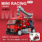 Racing Car Bus Engineering Vehicle Ambulance Pull Back Model Building Blocks Brick Toys Children Boys Compatible With Lego