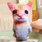 Cute El Gato Wowwow Cat Doll Plush Toy Simulation Stuffed Animal Collectible for Kids Birthday Or Holiday Gift