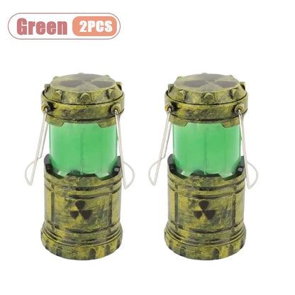 Decorative LED Mini Nuclear Reactor Lantern Apocalypse Style Couple Prank Night Light Halloween Gift Home Decor Novelty Lamp