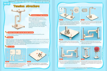 DIY Physical Model Science Experiment Educational Toy Handmade Small Production Assembly Craft Technology Project for School Kid