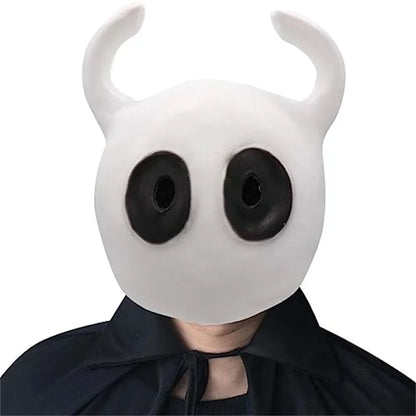 Hollow Knight Mask Game Cosplay Party Mask Halloween Role Play Costume Helmet Adventure Dress Up Funny Toy Gift