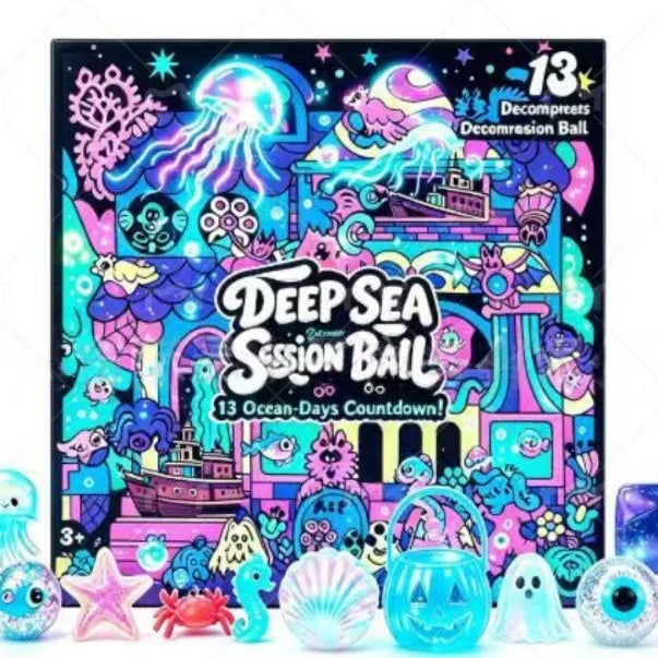 Halloween Party Advent Calendar 13 Days Spooky Squishy Slow Rise Stress Relief Countdown Gift Box Party Favors Advent Calender
