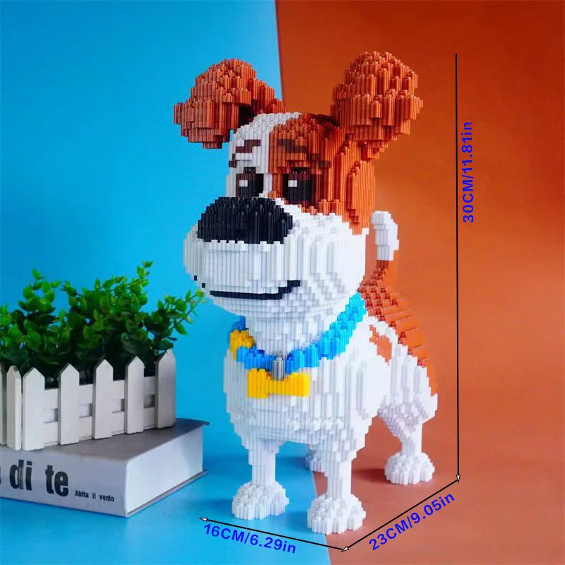 5000 Pcs Pet Dog Building Blocks Holiday and Birthday Gifts Party Games Office Home Furnishings DIY Handmade Assembly Creative in [This Last Word Is Incomplete and Needs Context to Be Fully Translated, but I'Ve Left It as Is.