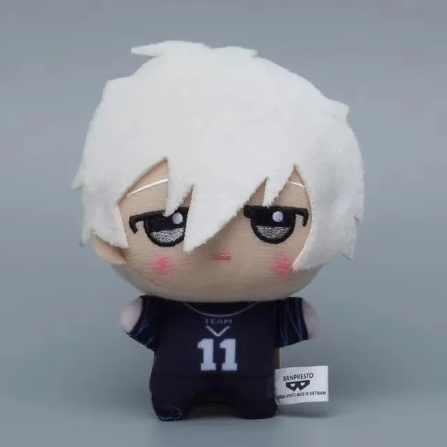 Mini BLUE LOCK Plush Stuffed Doll Seishiro Nagi Isagi Yoichi Chigiri Bachira Meguru Doll Pendant Keychain Toy For Gifton Birthda