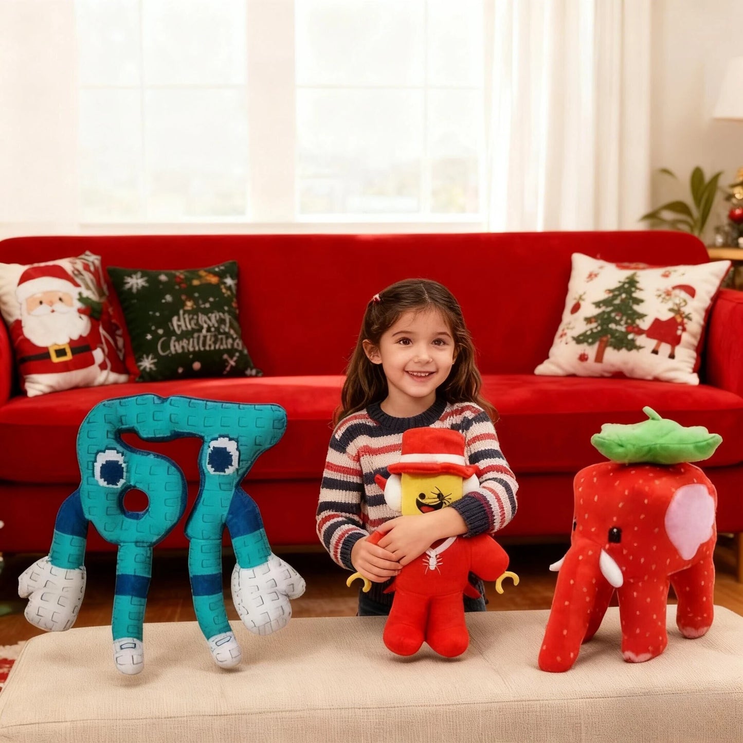 @*Hot Steal a Brainrot Game Plush Doll Toy Cartoon Cute Soft Chuy Peluche Room Decoration Plush Doll Toy For Fan Gift Christmas