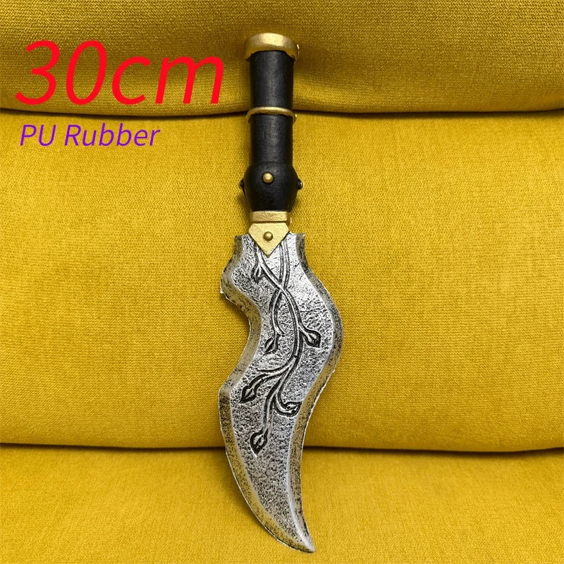 Type Dagger Sword PERSONA Cosplay Weapons Prop Phantom Thief Knife Role Play Halloween 1:1 Cos Gift Safety PU Rubber
