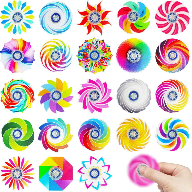 10PCS Fidget Spinners Bulk Anxiety ADHD Stress Relief Toys Party Favors Birthday Gifts for Kids Boys Girls Classroom Prizes