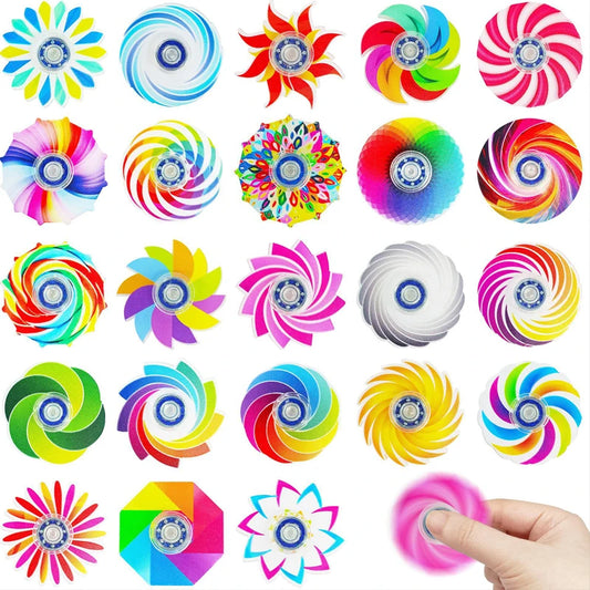 10PCS Fidget Spinners Bulk Anxiety ADHD Stress Relief Toys Party Favors Birthday Gifts for Kids Boys Girls Classroom Prizes