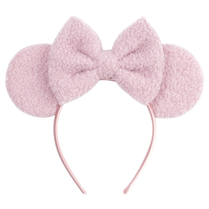 New Christmas Velvet Mouse Ear Headband Cute Ear Headband Halloween Birthday Girl Cosplay Costume Party Decoration Headband