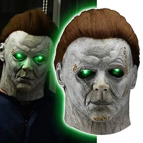 Michael Myers Mask 1978 Halloween Movie Latex Mask Realistic Horror Mask Scary Cosplay Mask Costume Party Mask