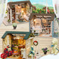DIY Miniature Dollhouse Kit Assemble Puzzle 3D Wooden House Room Craft With Furniture LED Lights For Friends Birthday Gift Toys