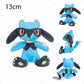 Cartoon Pokemon Plush Doll Cubone Riolu Geodude Aerodactyl Yveltal Rattata Duskull Stuffed Peluche Anime Birthday Xmas Gifts