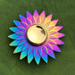 Rainbow Metal Fidget Spinner Toys Stainless Steel Bearing High Speed Stress Relief Spinner ADHD Anxiety Toys for Adult Kid