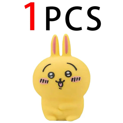 Cute Chikawa Kawaii Bedroom Desktop Decoration Hachiware Usagi Cartoon Vinyl Doll Night Light Luminous Toy Surprise Girl Gifts