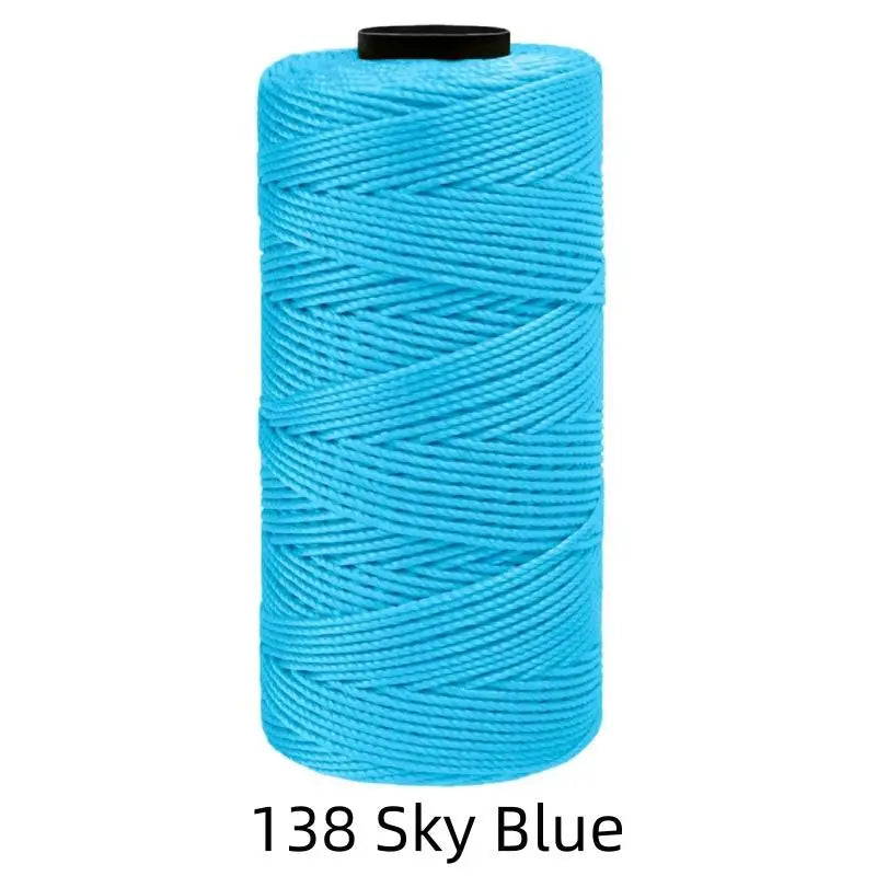 1.5mm 200m Summer Light Ice Cotton Silk Thread Crochet Yarn For DIY Crafts Bag Hat Shoes Polypropylene Yarn Crochet Thread Cord