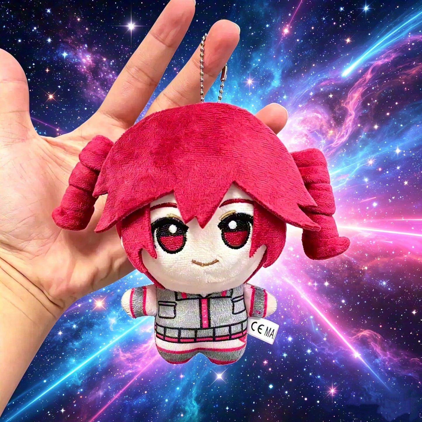 Anime Kasane Teto Cosplay Doll Kawaii Plush Stuffed Doll Ornament Christmas Gifts Anime Merchandise Kid Birthday Gift Home Decor