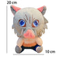@20cm Hot Japan  Slayer Plush Dolls Lovely Anime Kimetsu No Yaiba Kamado Tanjirou Nezuko Zenitsu Kyoujurou Toys Kids Gifts