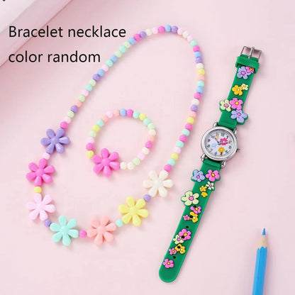 Adorable Kids' Cartoon Watch Set - Wrist Watches with Colorful Designs and Easy-to-Read Face - Perfect Gift for Children