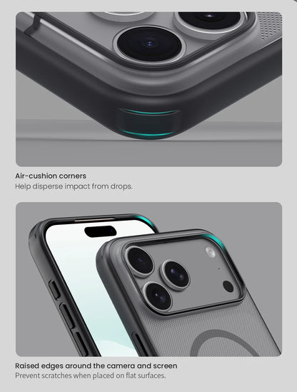 NILLKIN Magnetic Case For iPhone 18 Pro Max IPhone18 Frosted Shield Pro TPU PC MagSafe Hard Cover