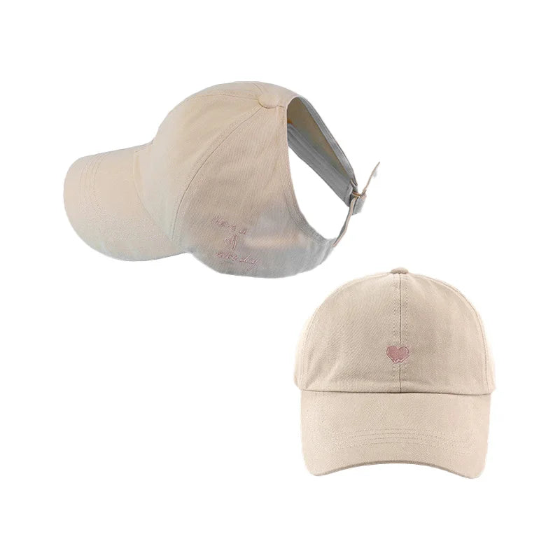 3-12Y Children Can Wear High Ponytails, Sunshades, Baseball Caps, Sun Hats and Baseball Caps in Summer