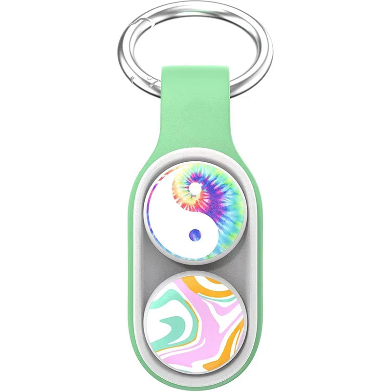 New Hand Spinner Series Elastic  Magnet Toy Colorful Decompression Fidget Spinner Toys for Adults Kids Christmas Gifts
