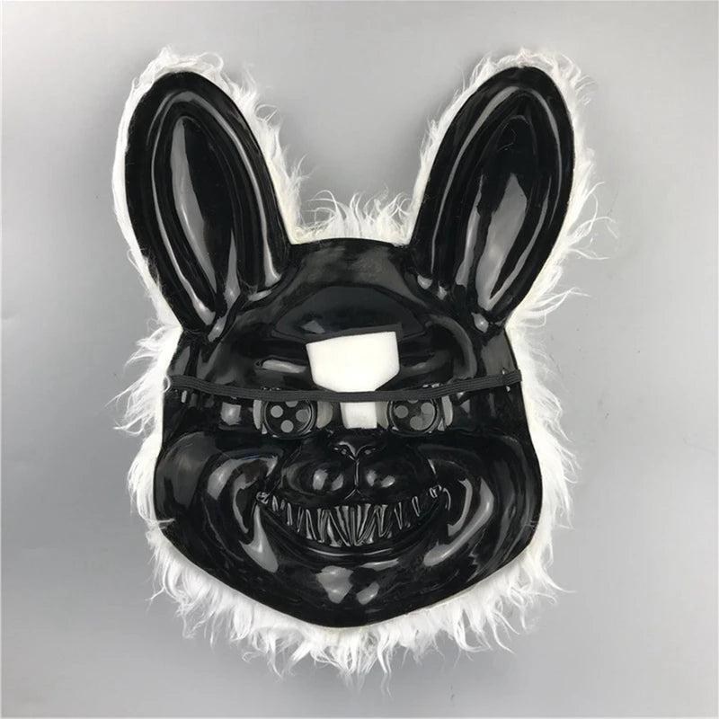 Halloween Cosplay Face Mask Fancy Party Stage Make-up Scary Bear Rabbit Cartoon Head Cover Carnival Costume Prop Masquerade Mask