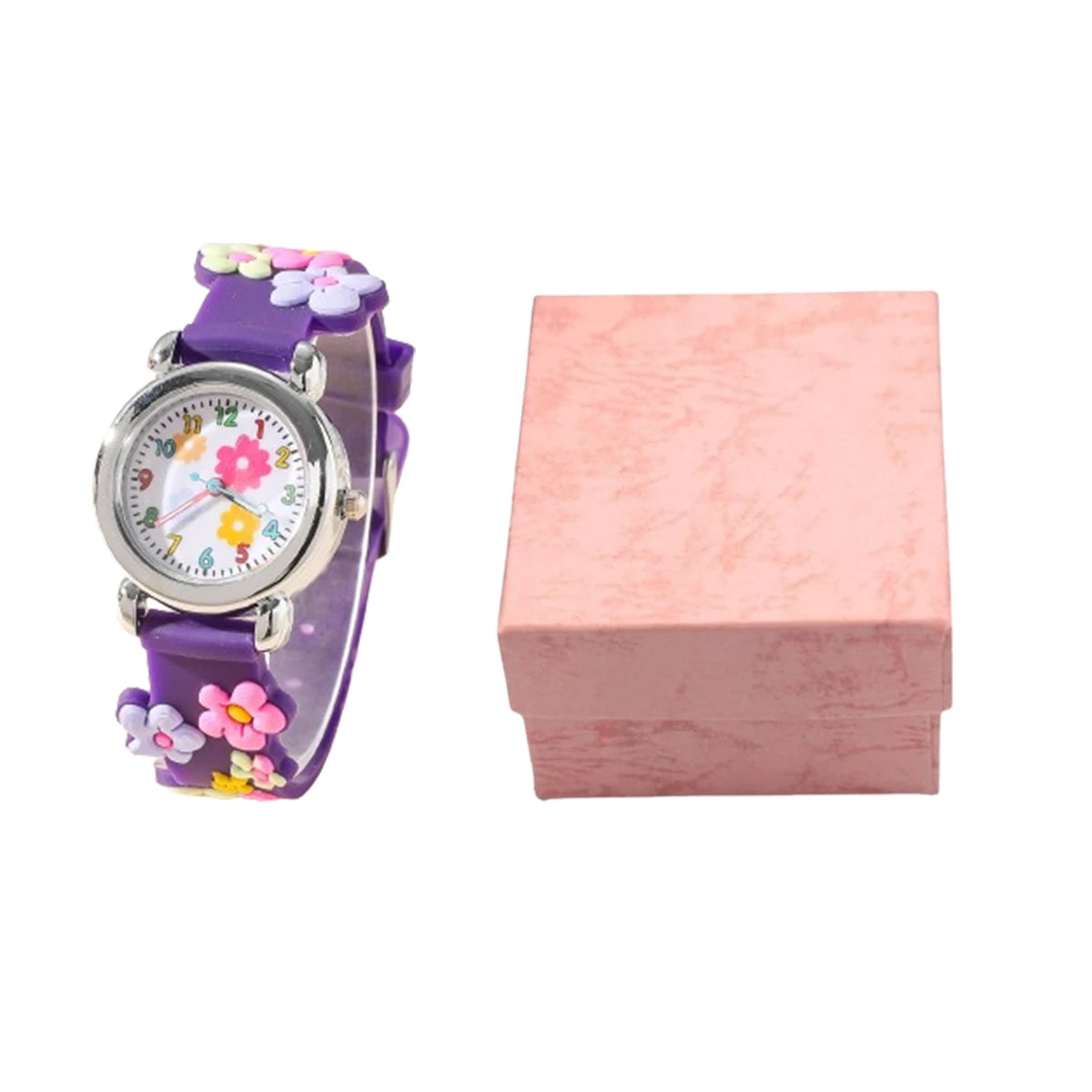 Adorable Kids' Cartoon Watch Set - Wrist Watches with Colorful Designs and Easy-to-Read Face - Perfect Gift for Children