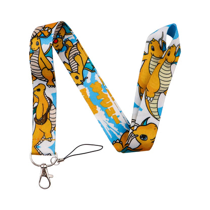 Japanese Anime Monsters Neck Strap Lanyard for Keys Keychain Badge Holder ID Credit Card Pass Mobile Phone Charm Accessories