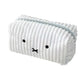 Kawaii Miffy Striped Large Capacity Student Stationery Storage Bag Portable Miffy Cosmetic Bag Makeup Storage Bag Birthday Gifts