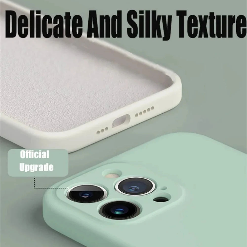 Plum Red Anti Drop Case For iPhone 16 11 12 13 14 15 Pro Max 12 Mini 7 8 X XS XR Cover Coque Funda Silicone Soft TPU Back Cover
