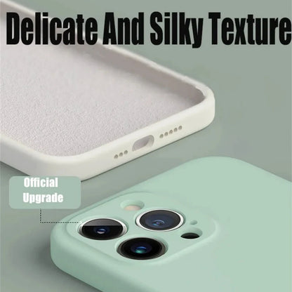 Plum Red Anti Drop Case For iPhone 16 11 12 13 14 15 Pro Max 12 Mini 7 8 X XS XR Cover Coque Funda Silicone Soft TPU Back Cover
