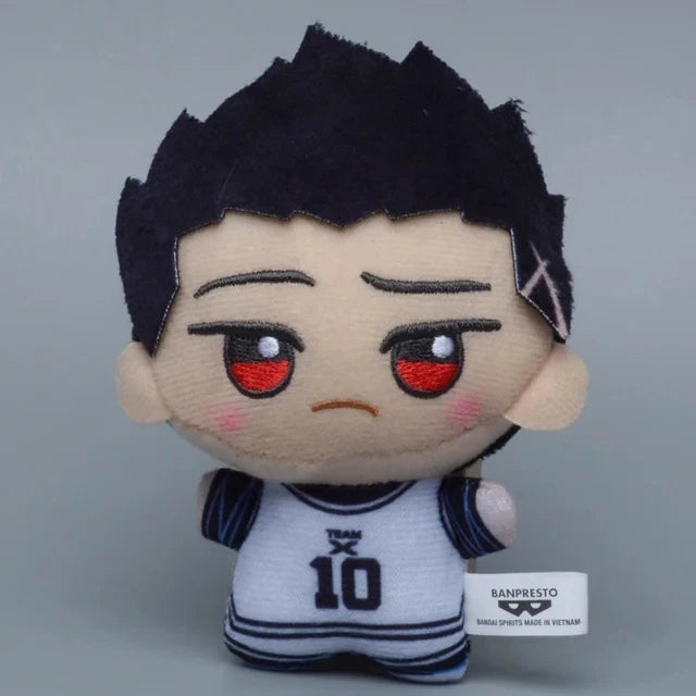 Mini BLUE LOCK Plush Stuffed Doll Seishiro Nagi Isagi Yoichi Chigiri Bachira Meguru Doll Pendant Keychain Toy For Gifton Birthda