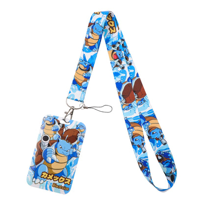 Japanese Anime Monsters Neck Strap Lanyard for Keys Keychain Badge Holder ID Credit Card Pass Mobile Phone Charm Accessories