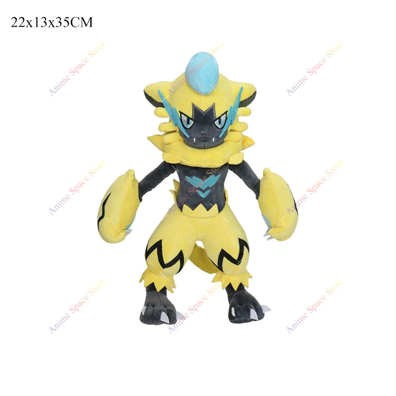 Pokemon Plush Shiny Gyarados Charizard Mega Rayquaza Hisuian Zorua Ho-Oh Lucario Butterfree Anime Stuffed Peluche Kids Xmas Gift
