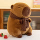 25-30CM Hot Plush Stuffed Doll Cute Scarf Pufferfish Plush Kawaii Animal Toy Children's Birthday Gift Capybara Doll Kids Toys