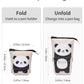 Standing Pencil Case, Telescopic Pencil Holder, Kawaii Stand Up Pencil Case,Spacious Pencil Pouch Portable Pencil Bag for School