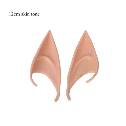 1Pair Of Halloween Elf Ears Masquerade Ball Avatar Pointed Ears Party Props Fairy Monster False Ears