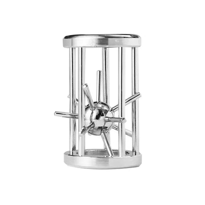 Creative Classic IQ Metal Brain Teaser Magic Baffling Puzzles Game Toys for Children Adults Funny Kids Gifts