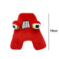 Alphabet Lore Plush Toys A-Z English Letter Stuffed Animal Plushie Doll Toys Gift For Kids Children Educational Christmas Gifts
