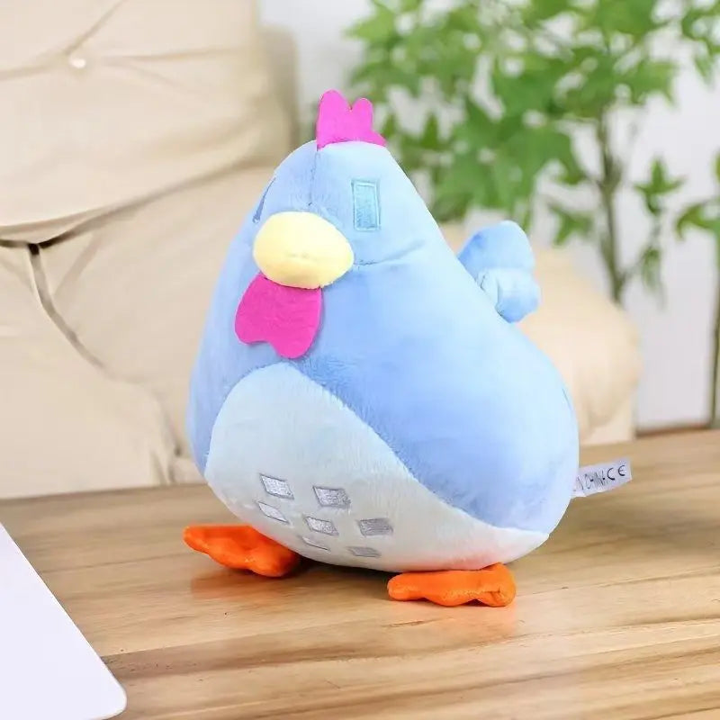 22cm Adorable Stardew Valley Chicken Plush Toys Soft Stuffed Animal Pillow Kids Toys Christmas Gifts Home Decoration