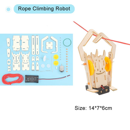 DIY Science Kit Educational STEM Kits Car Dinosaur Model Technologia Experimental Tool Wood Puzzle Games School Supply