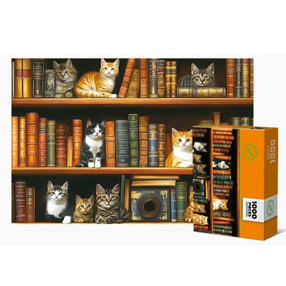 Micro Puzzle Puzzle 1000 Pieces Mini Landscape World Famous Painting Paper Decompression Healing Creative Educational Toy Puzzle